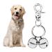 Whimsii Dog and Cat Collar Bell Silver