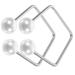 Outils D exercice Facial 2 Pi ces en Titane et Boule Blanche pour Modelage de Visage Fabricant de Fossettes Modeleur de Visage Pratique pour Entra nement Quotidien et Soin Peau