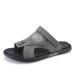 CLSQLXYJZC Summer Leisure Foot Correction Sandal Men's Open Toe Orthopedic Large Toe Bone Correction Beach Shoes for Bunion Splints Plantar Fasciitis Flip Flops (Color : Gris Foot Length : 26cm) 26cm Gris