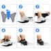 Hually One Pair Adjustable Ankle Support Ankle Support Breathable Open Heel Adjustable Size Ankle Brace for Men Women Foot Pr - Buy Online on GoSupps.com