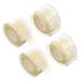 FRCOLOR Makeup 4 Rolls double eyelid stickers breathable eyelid stickers Eye Lid Lifters Tape Invisible Eyelid Tape Sticky Double eye lids strips Heart-shaped plastic stickers pp woman