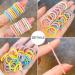 LuLiyLdJ 100pcs 2mm Candy Color Elastic Hair Bands for Baby Girls | Toddler Bobbles Accessories - Buy Online on GoSupps.com