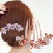 4-Piece Vintage Butterfly Hair Accessories | Crystal Bead Headdress for Women & Girls - Buy Online on GoSupps.com