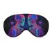 Sleep Eye Masks Glow in The Dark Skeleton Sleep Eye Mask & Blindfold with Elastic Strap/Headband for Women Men Sleep Travel Nap