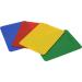 RefStuff RefScards Soccer Referee Red and Yellow Cards - Pack of 4 with Blue & Green - Caution and Dismissal Cards - Buy Online on GoSupps.com