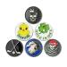 GOLTERS Golf Ball Markers Golf Markers Golf Gifts Clips Pack of 6 Mixed 05