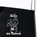 Kids on Board Cute Cartoon Reflective Car Sticker - Safe & Fun Black Design for Family Vehicles - Buy Online on GoSupps.com