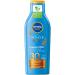 NIVEA Sun Schutz & Braune sunscreen LSF 30 (200 ml) sun milk with pro-melanin extract for an even tan immediate sun protection with UVA/UVB filter system