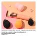 DUCare Flat Top Kabuki Foundation Brush with 4+1 Makeup Sponges Set - Professional Synthetic Blending Tool for Liquid and Powder Makeup - Buy Online on GoSupps.com