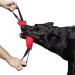Dingo gear cotton nylon bite sausage for dog training igp ipo obiedence protection dog dog sport 28 x 7 cm 2 handles red S00064 28 x 7 cm red