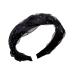 Mesh Headband Rhinestone Headband Padded Hairband Tiara for Women Princess Tiara Bride Headband Wide Hair Band Dot Classical Headband Fashion Hair Accessories Headband for Women and Girls (A)