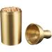 Luofeng Fashion Brass Toothpick Holder - Stylish Practical Home Decoration & Durable Brass Toothpick Case - Buy Online on GoSupps.com