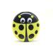 Contact lens case lens case storage container ladybird set NEW (yellow)