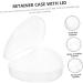 Solustre Heart-Shaped Retainer & Prosthesis Cases - 2-Pack Artificial Tooth Container for Women | Stylish & Practical Dental Solutions - Buy Online on GoSupps.com