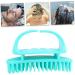 Tovinanna 6-Piece Shampoo Brush Set | Scalp Massager for Curly Hair | Men & Women Hair Care | Boost Lather & Cleanse - Buy Online on GoSupps.com
