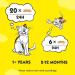 Dreamies Cheese Cat Treats 60g (Bulk deal of 8) 480g 60 g (Pack of 8) - Buy Online on GoSupps.com