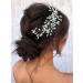 Catery Crystal Bride Wedding Hair Vine - Silver Headband Bridal Headpiece - Buy Online on GoSupps.com