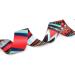 Mercano Adjustable Dog Collar - Soft Nylon Comfort & Durable Patterned Design for Small & Medium Dogs | Stylish Red Color - Buy Online on GoSupps.com