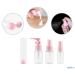 16 Pack MAGIGO Pink Toiletries Travel Bottle Set | TSA Approved Leak Proof Airline Carry-On for Women - Buy Online on GoSupps.com