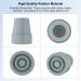 supregear Cane Tips (6-Pack) Non-Slip 22 mm Heavy Duty Rubber Replacement Cane Tip for Walking Cane Crutch Sticks Stable Foot Pad Folding Cane Accessory Grey 22 mm Grey - Buy Online on GoSupps.com