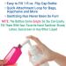 KINIA 8 Pack Empty Kids Hand Sanitizer Keychain Holder 8-1 fl Oz. Portable Bottles (8-Variety Pack MIXED) - Buy Online on GoSupps.com