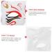 ABOOFAN 2-Piece White Masking Decoration Party Accessories - Unique Costume Clothing - International Shipping Available - Buy Online on GoSupps.com