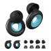 Vodolo Noise Cancelling Ear Plugs for Sleep - EarPlugs for Sleeping and Concentration - 2 Pair Reusable Silicone Flexible Earplug for Noise Reduction  Earplug for Side Sleepers Noise Sensitive Person