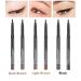 6 Pack Gel Eye Liner Pencils - High Pigment Eyeliner Makeup in Black, Light Brown, Dark Brown - Smooth & Easy to Apply Eyeliner Stick - Buy Online on GoSupps.com