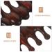 Buy Minkissy Wooden Scalp Massager Set - 2 Pieces for Hair Growth & Relaxation | Ideal for Women - Buy Online on GoSupps.com