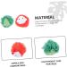 2pcs Christmas Bath Loofah Balls - Exfoliating Mesh Body Scrubber & Sponge for Shower - Fun Cartoon Design - Buy Online on GoSupps.com