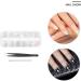 EXCEART 1 Set Makeup Rhinestone Rhinestones Nail Accessories Manicure Tools Nail Patches Diy Manicure Supply Nail Jewelry Decor Manicure Decors White Wooden Rhinestone Nails Acrylic 3d 12.5X0.8cm White - Buy Online on GoSupps.com