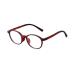 Ade wu children's glasses without strength blue light filter round glasses frame glasses frame anti blue light glasses tr90 frame anti -fatigue for girls and boys turtle