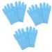 minkissy 3 Pairs Night Moisturizing Gloves Dry Hand Gloves Dry Hands Sleeping Gloves Cracked Hands Repair Cream Womens Glove Womens Glives Cotton Gloves for Sleeping Gel Miss Thicken