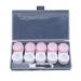 Winwinfly Transparent Storage Box Contact Lens Case Simple Pupil Large Capacity Caske Color 3