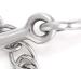 Buy Stainless Steel Pelham Bit for Horses - Durable Chewing Mouth Roller Bridle 125mm | International Shipping - Buy Online on GoSupps.com