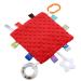 Taggies Soft Touch Baby Comfort Blanket - Bear Mushroom Design | Perfect Baby Gift and Teething Toy for Newborns and Toddlers - Buy Online on GoSupps.com
