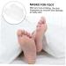 POPETPOP 10 Pairs Footsticker Foot Mask Sandwich Container Delicate Foot Masks Feet Exfoliating Masks Feet Nourishing Feet Calluses Remover Cracked Abs Sock Natural White - Buy Online on GoSupps.com