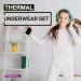 Girls' Rocky Thermal Underwear Set - Black Medium | Long Johns Shirt & Pants Base Layer for Ski & Extreme Cold - Buy Online on GoSupps.com