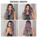 Esmee Ombre Purple to Gray Wigs for Women | Heat-Resistant Synthetic Long Wavy Hair for Daily Wear Parties & Cosplay - Buy Online on GoSupps.com