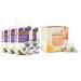 Twinings Superblends Sleep Tea with Spiced Apple Vanilla Camomile & Passionflowers 80 Teabags (Multipack of 4 x 20 Bags) & Peach & Orange Tea Bags 20 Count (Pack of 1)