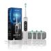 Vertenz Crystal 30 White |Electric toothbrush sound toothbrush |4 brush heads |Travel case |2-minute timer |5 modes |Pressure control for dental care |Healthy gums |White