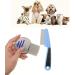 JZK 2x Metal Flea & Lice Combs for Dogs & Cats - Effective Grooming Tool to Remove Dandruff & Flea Stains - International Shipping Available - Buy Online on GoSupps.com