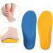 Kids Orthotic Inserts | PU Cushioning Arch Support Insoles for Flat Feet & Plantar Fasciitis - Shock Absorption & Breathable - Sizes 9-10.5 Women / 8-9 Men - Buy Online on GoSupps.com