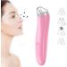 Luxury Confidence Keratin Remover Blackhead Remover Pore Vacuum Electric Face Vacuum Pore Cleaner White Heads Removal with 3 Modes and 4 Suction Heads Freckle Remover (Pink)
