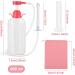 TSHAOUN 600ml Reusable Manual Pressure Cleaning System Portable Kit with 3 Heads + 1 Storage Bag Douche for Women Home Cleansing Tool with Long Tube Hose Nozzle for Ladies Adults Daily Care (600ml) - Buy Online on GoSupps.com