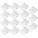 Weilan Aquarium Lid Clips Thick Rimless Tank Cover Clips Acrylic Fish Tank Cover Support Holder Aquarium Lid Clips 10mm