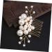 Healeved Pearl Comb Wedding Bridal Headpiece Wedding Hair Accessories for Brides Pearl Hair Accessories Bridal Hair Comb Bride Hair Accessories Bride Headpieces for Wedding Gold Hair Alloy - Buy Online on GoSupps.com
