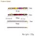 Beaupretty Rhinestone Bobby Pins - Colorful Crystal Hair Clips for Daily Fashion | 4pcs - Buy Online on GoSupps.com