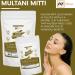 mGanna 100% Natural Purified Multani Mitti 100 g / 0.22 lbs Fullers Earth Clay Powder Cosmetic Grade | Natural Face Mask - Buy Online on GoSupps.com