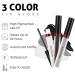 Matte Liquid Lipstick Set - Black White Grey - Waterproof Smudge Proof Halloween Makeup - Buy Online on GoSupps.com